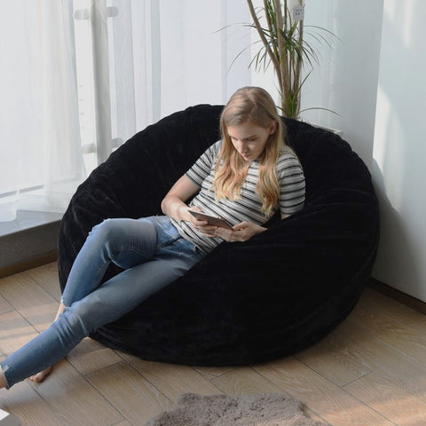 Giant Bean Bag Chair Velvet